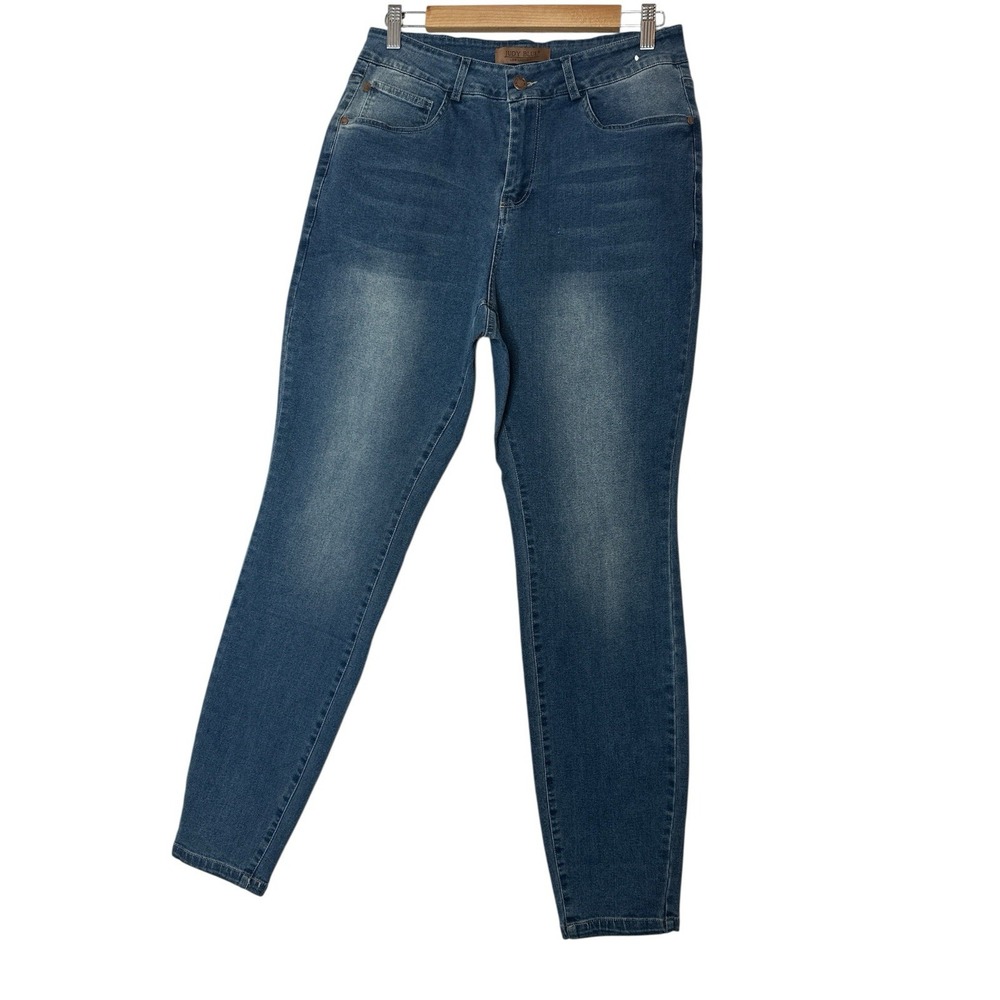 Judy Blue Jeans Womens Size 11/30 Blue Denim Stretch Classic High Waist